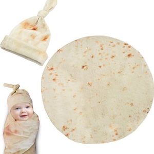 Baby Swaddle Tortilla Blanket
